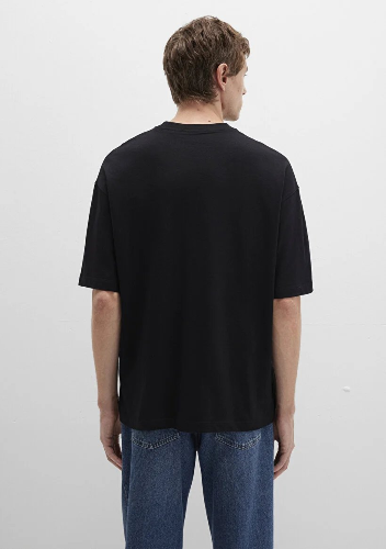 Resim Mavi Erkek T-shirt M0613113-900