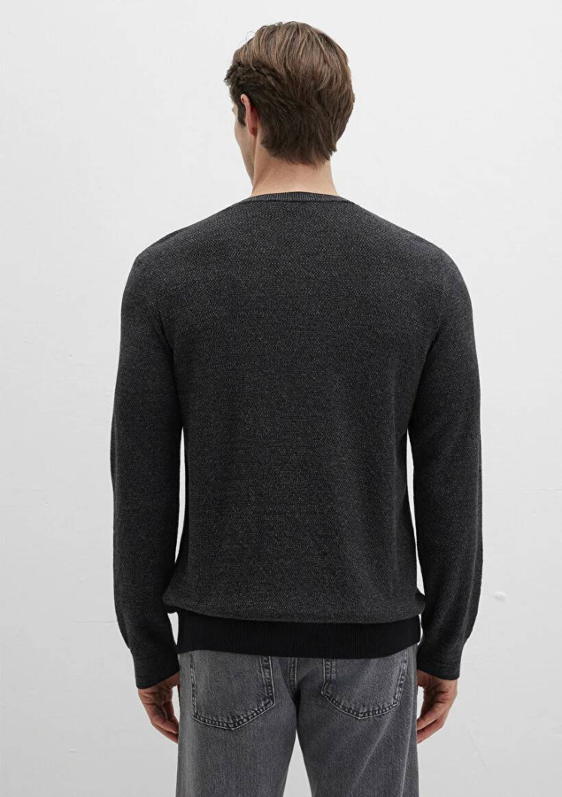 Resim Mavi Erkek Kazak M070377-900