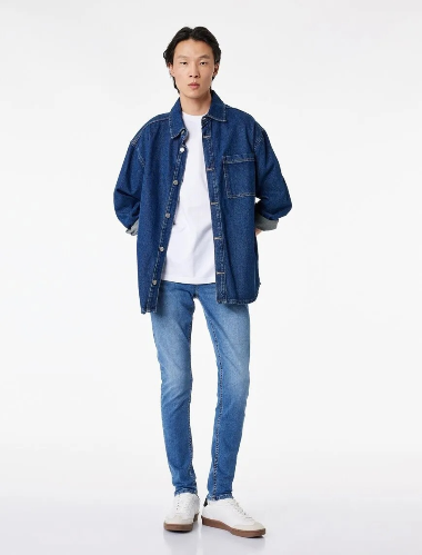 Resim Koton Erkek Jean Pantolon 6SAM40114ND