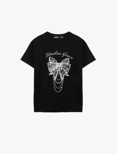 Resim Koton Kadın T-shirt 6SAK50029EK