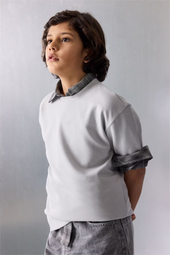 Resim Defacto Erkek Çocuk T-shirt G6705A8/GR297