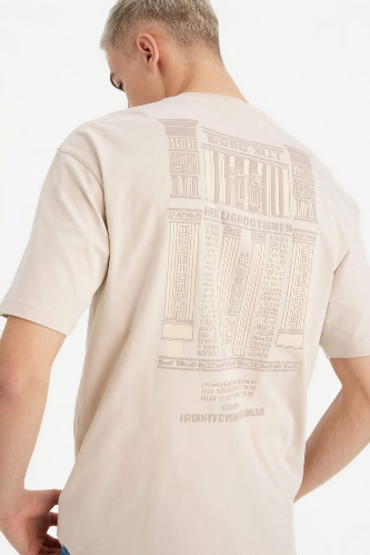 Resim Defacto Erkek T-shirt F8030AX/BG74