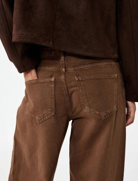 Resim Koton Kadın Kanvas Pantolon 6WAL40028MW