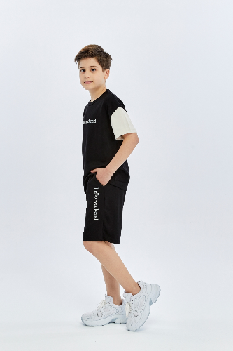 Resim Yenikoza Erkek Çocuk Şort Takım