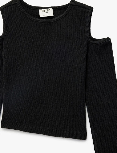 Resim Koton Kız Çocuk T-shirt 6SKG10363AK