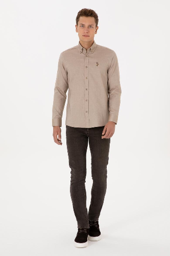 Resim 2225643 Cedcolorreg025K U.S Polo Assn. Erkek Uzun Kol Gömlek