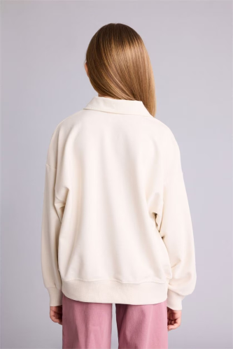 Resim Defacto Kız Çocuk Sweat E6841A8/ER85