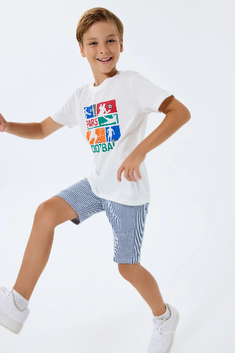 Resim Yenikoza Erkek Çocuk Şort Takım