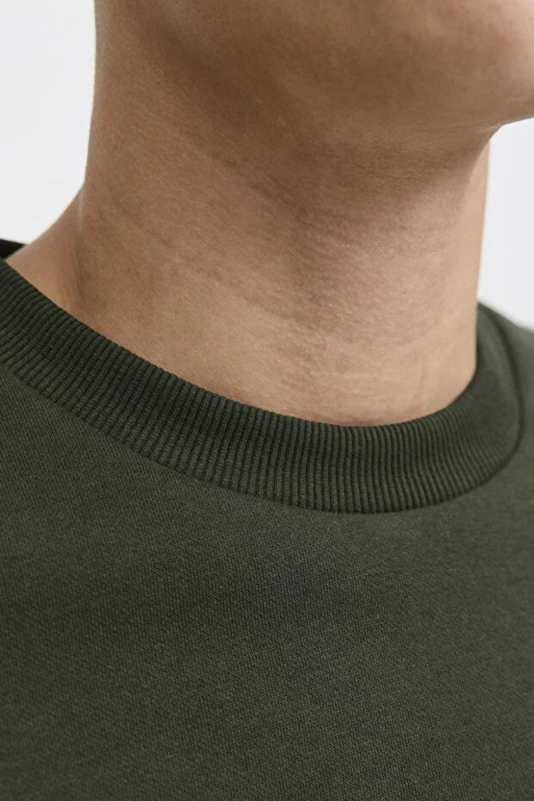 Resim Jack & Jones Jjbrandy Sweat Crew Neck Ln Erkek Sweat 12279256