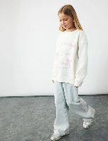 Resim Koton Kız Çocuk Sweat 6Wkg10358Ak