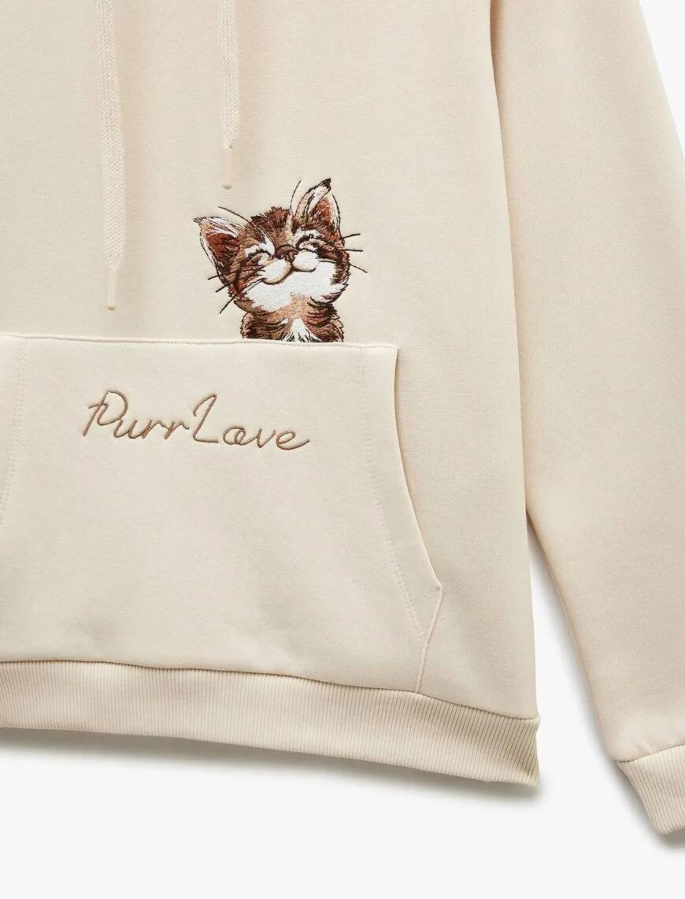 Resim Koton Kadın Sweat 6Wal10232Ik