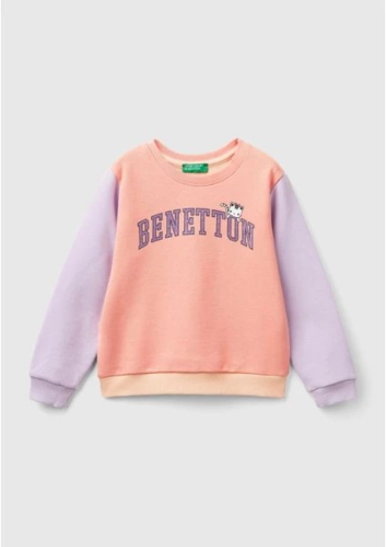Resim Benetton Kız Bebek Sweat 3J70G503U-25K