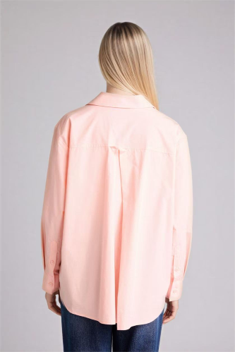 Resim Defacto Kadın Uzun Kol Gömlek G9803AX/PN153