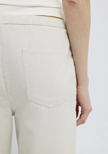 Resim Mavi Kadın Kanvas Pantolon M1011203-35043