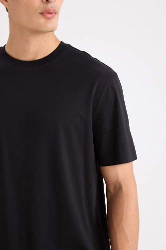 Resim Defacto Erkek  T-shirt V7699AZ/BK81