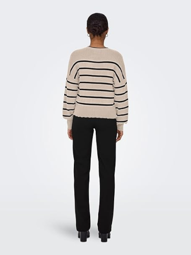 Resim Only Onlibi Ls O-Neck Knt Noos Kadın Kazak 15279935