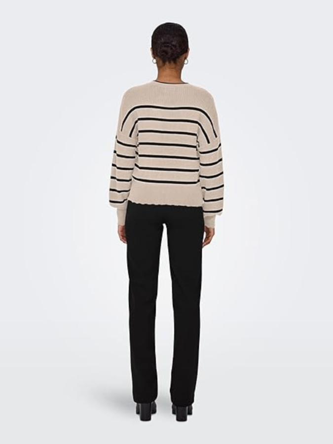 Resim Only Onlibi Ls O-Neck Knt Noos Kadın Kazak 15279935