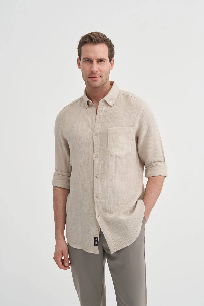 Resim Cazador Erkek Uzun Kol Gömlek 2024