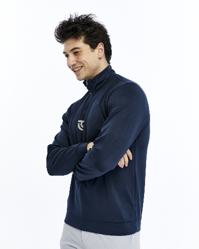 Resim Paul&More Yarım Fermuar Erkek Sweat 200 Yarım Fermuar