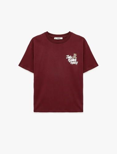 Resim Koton Kadın T-shirt 6SAL10254IK