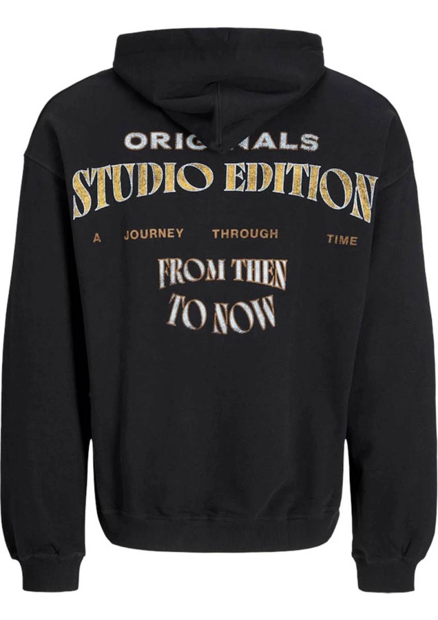 Resim Jack & Jones Jorlucca Sweat Hood Cıff Ln  Erkek Sweat 12276597