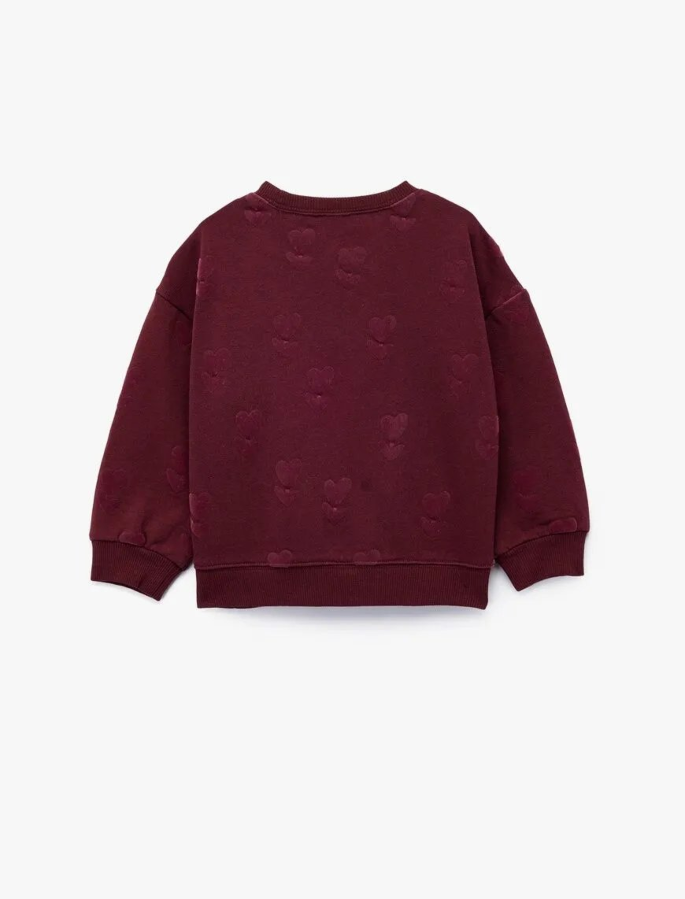 Resim Koton Kız Bebek Sweat 6WMG10096AK