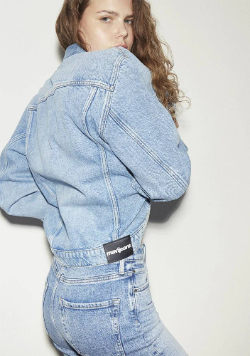 Resim Mavi Ruby Lt Kadın Jean Ceket M1110505-87809