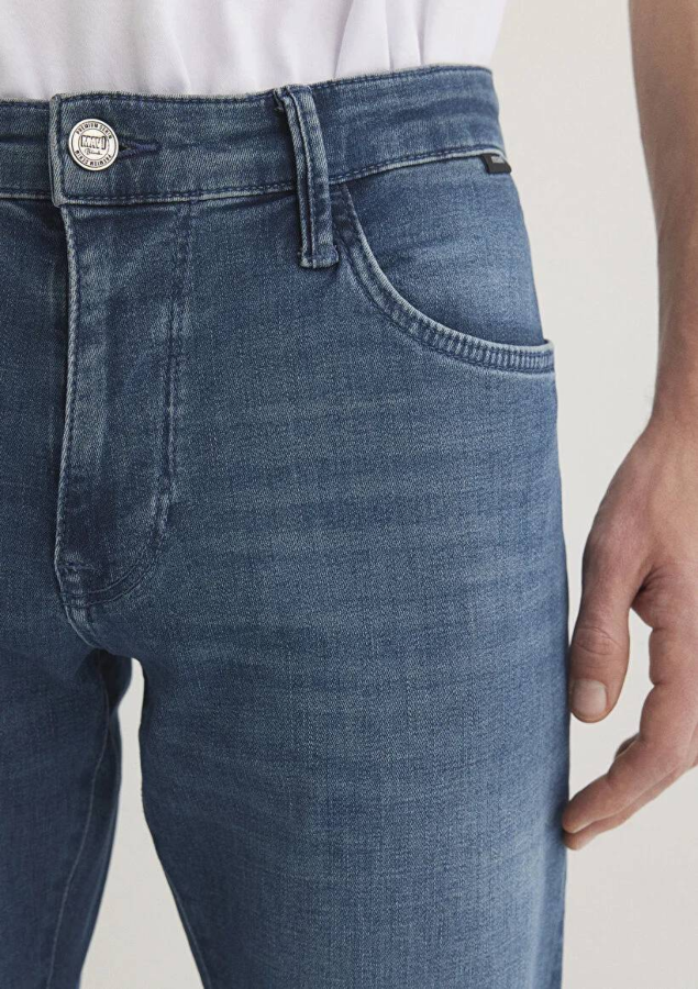 Resim Mavi Jake Erkek Jean Pantolon M0042289559