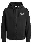 Resim Jack & Jones Jjmakoto Sweat Zip Hood Erkek Sweat 12278607