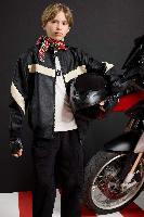 Resim Defacto Erkek Çocuk  Deri Mont C4322A8/BK27