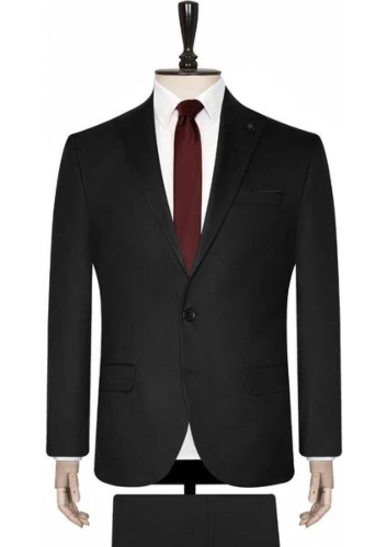 Resim TK1000600303 Erkek Slim  Kalıp Düz Takım Elbise 6 Drop