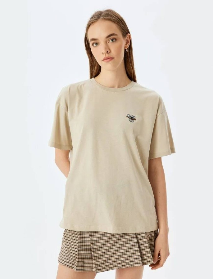 Resim Koton Kadın T-shirt 5SAL10133IK