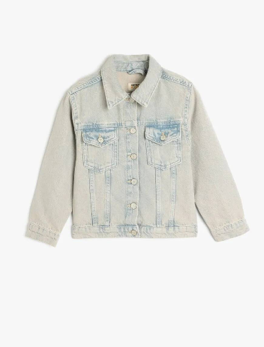 Resim Koton Kız Çocuk Jean Ceket 5SKG20022AD