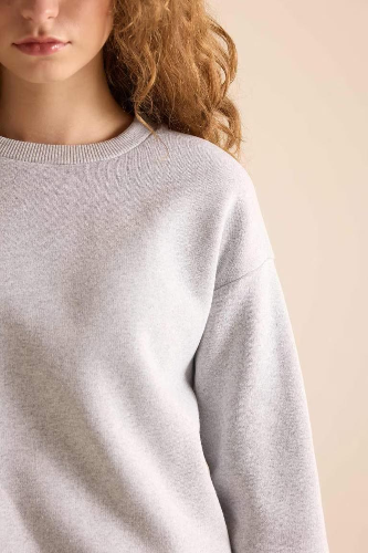 Resim Defacto Kadın  Sweat Takım D8022AX/GR4