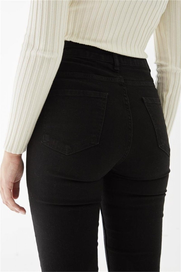 Resim Fashion Friends Kadın Kanvas Pantolon 25K0078K1