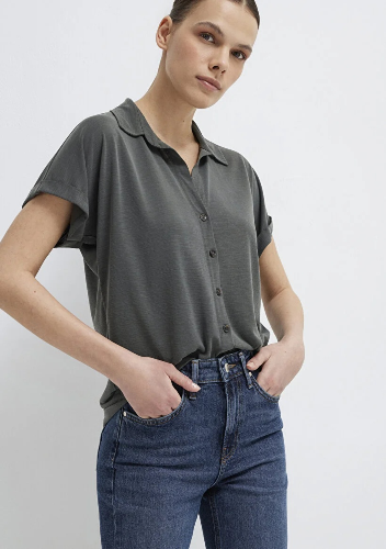 Resim Mavi Kadın T-shirt M168081-71587