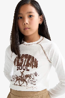 Resim Defacto Kız Çocuk  Sweat F7513A8/WT16