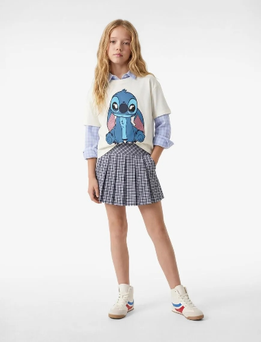 Resim Koton Kız Çocuk T-shirt 6SKG10024AK