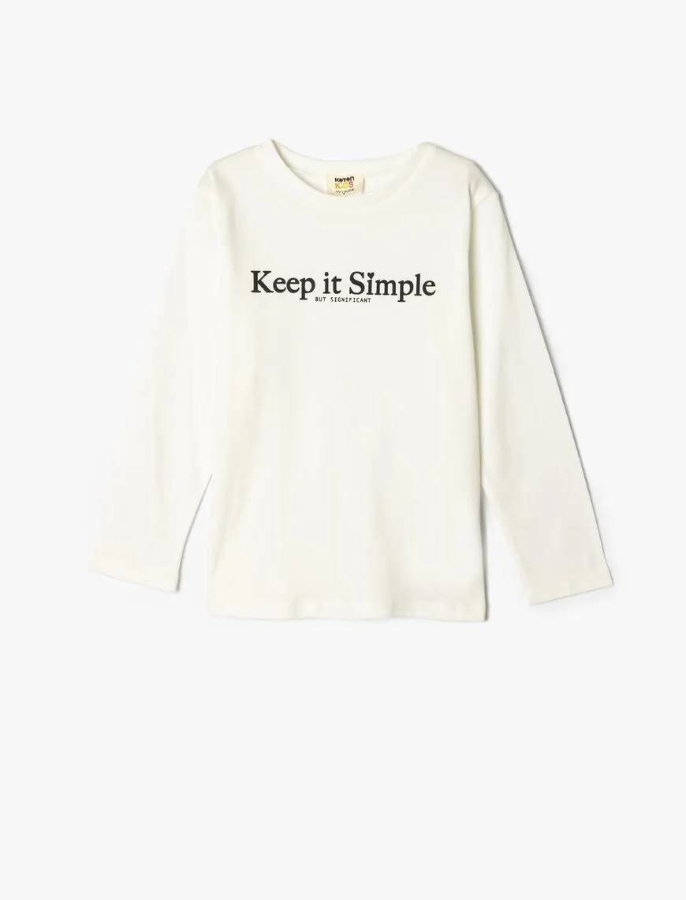 Resim Koton Kız Çocuk Sweat 5WKG10269AK