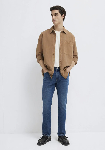 Resim Mavi Jake Dark Erkek Jean Pantolon M0042290387