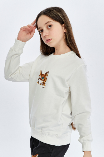 Resim Yenikoza Kız Çocuk Sweat