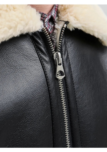 Resim Jack & Jones Jorliverpool Aviator Jacket Sn Erkek Mont 12282948