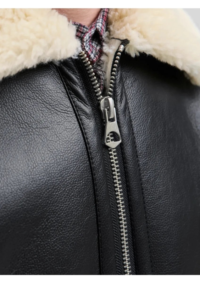 Resim Jack & Jones Jorliverpool Aviator Jacket Sn Erkek Mont 12282948