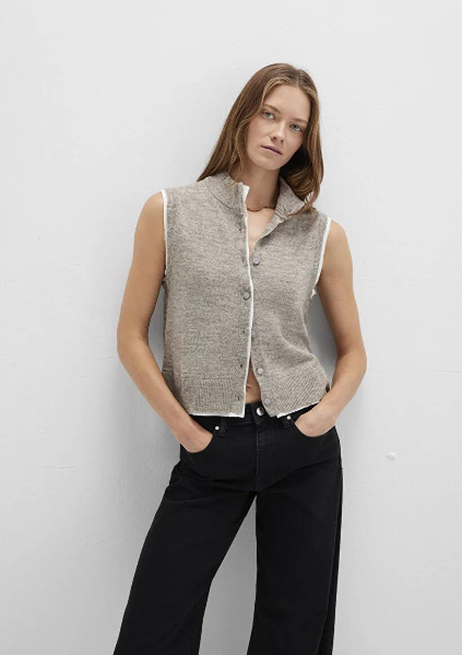 Resim Mavi Kadın Yelek M1710791-83096