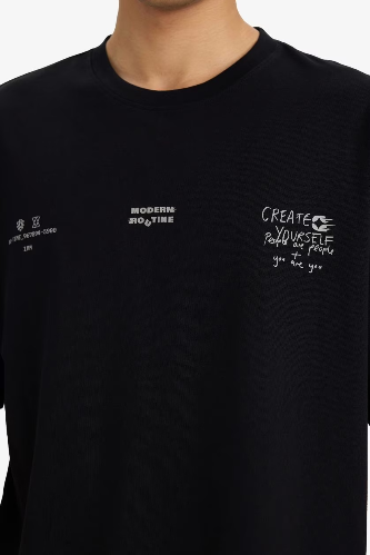 Resim Defacto Erkek T-shirt F8120AX/BK81