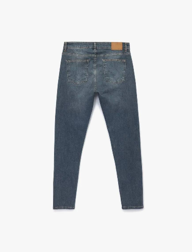 Resim Koton Erkek Jean Pantolon 6Wam40050Nd