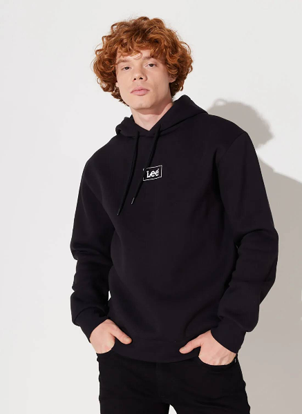 Resim Lee Mid Logo Hoodie Erkek Sweat L212302001