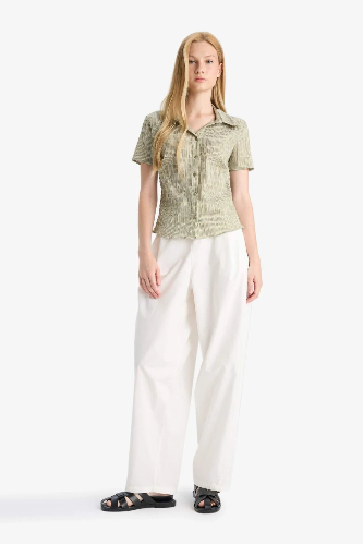 Resim Defacto Kadın Gömlek F4849AX/KH271