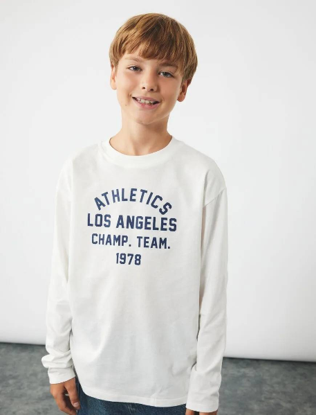 Resim Koton Erkek Çocuk Sweat 6WKB10232TK