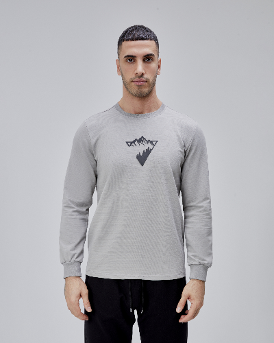 Resim Paul&More Erkek Sweat Manzara Baskı O Yaka